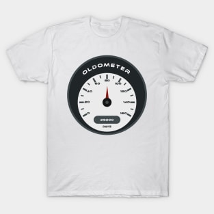 80th birthday oldometer T-Shirt